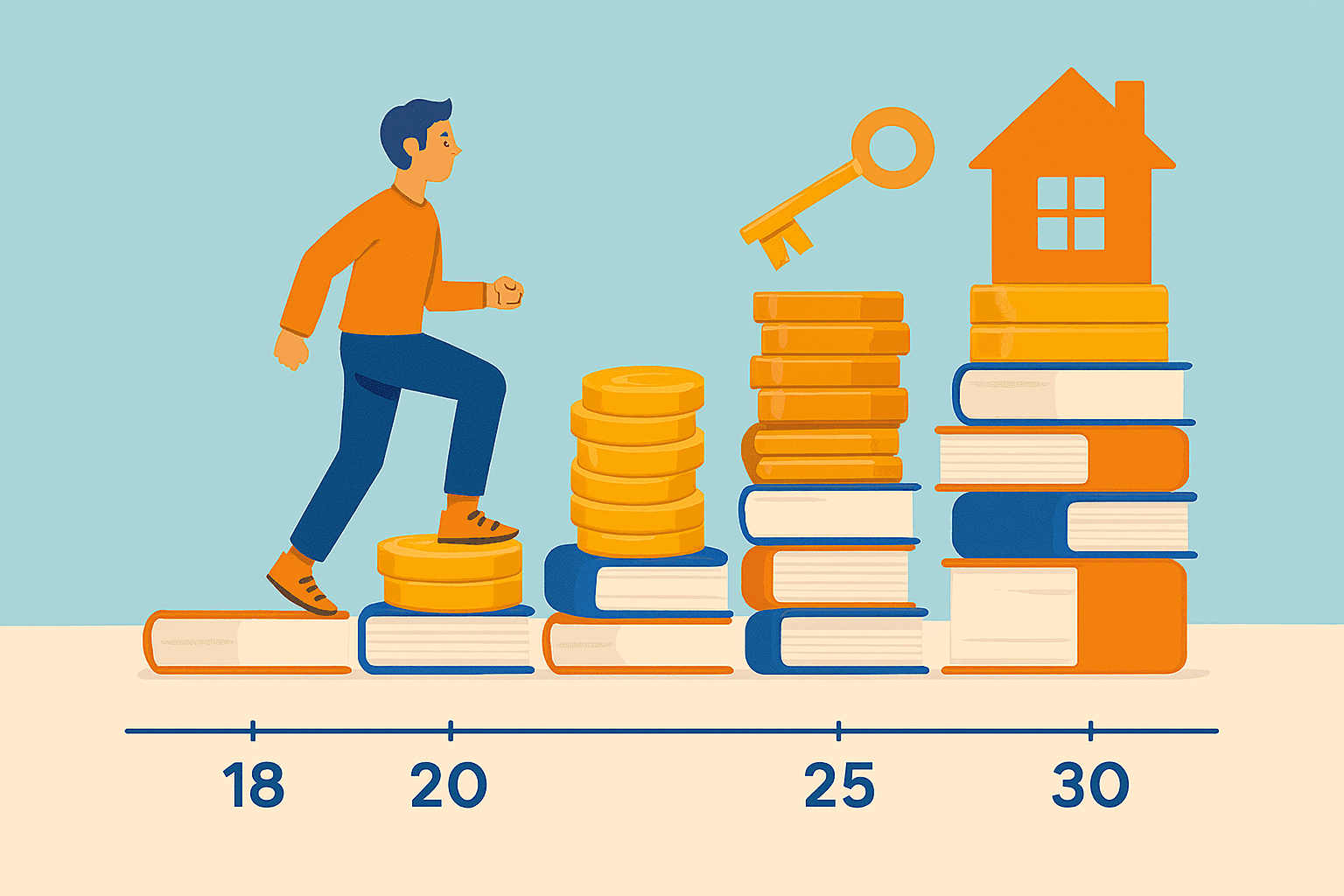 Comment se constituer un patrimoine de 0 à 30 ans ?